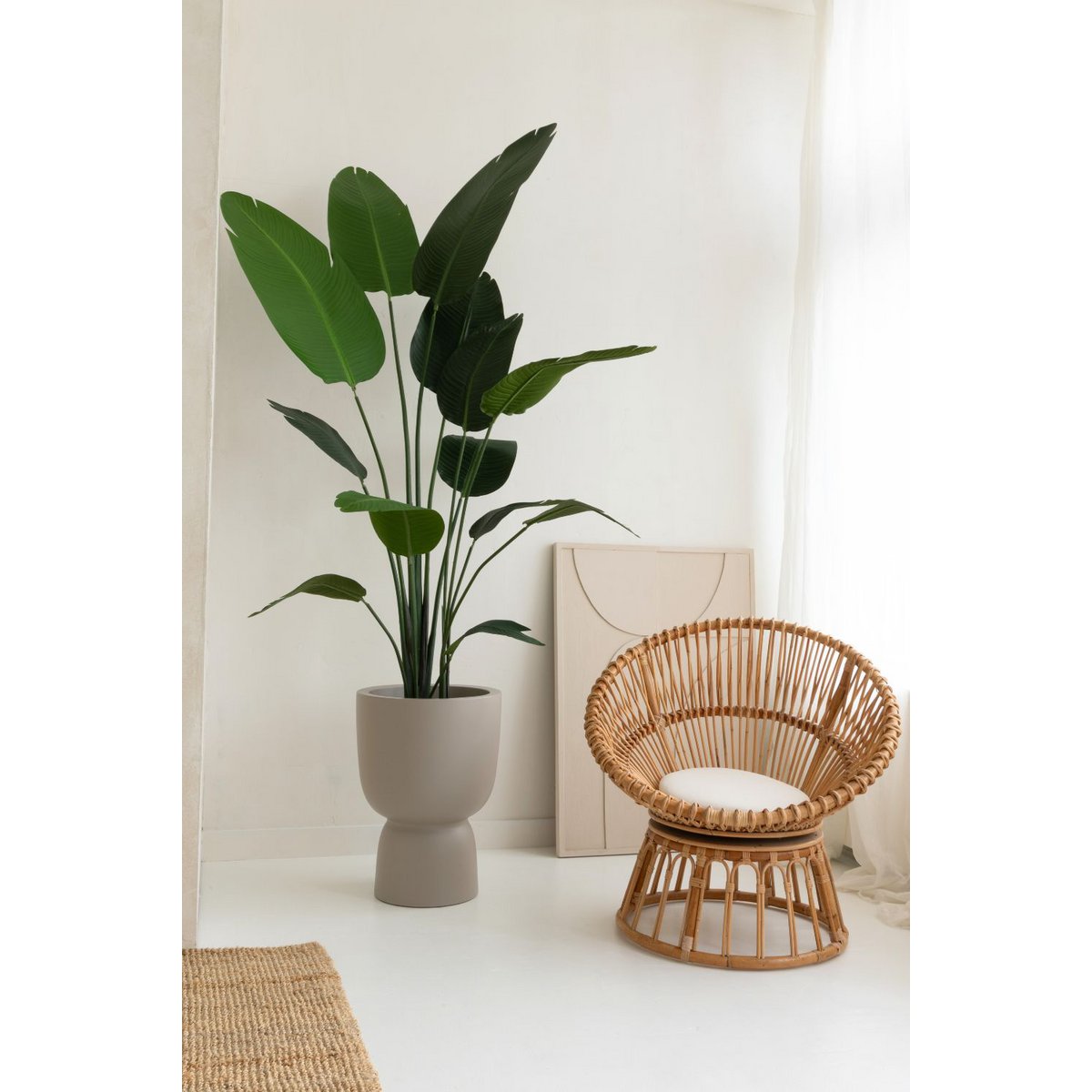 Green Strelitzia Artificial Plant