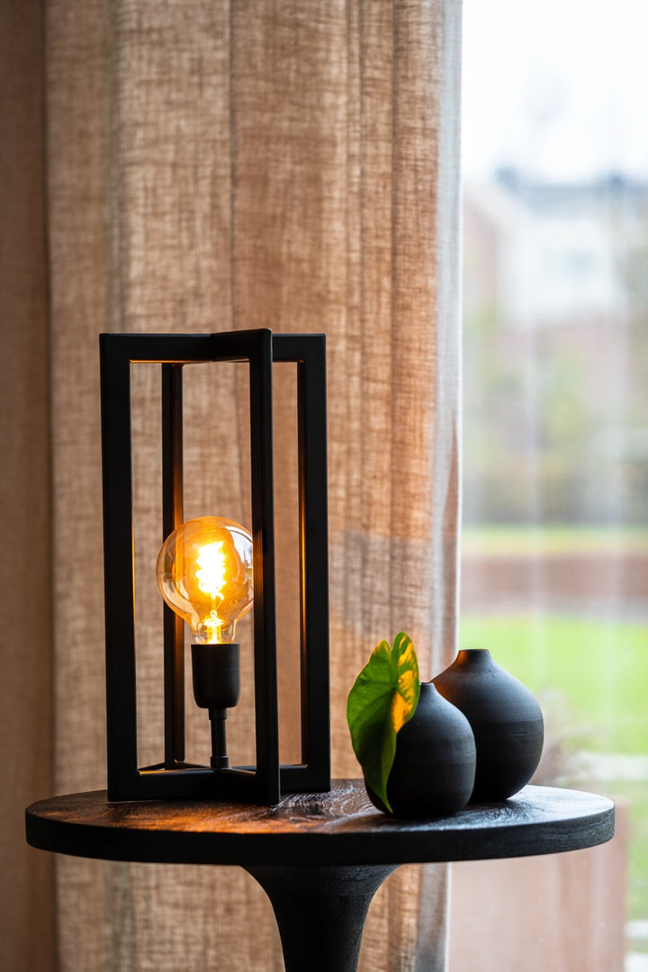 Small vase RAYAT - Ø9x10 cm - matt black