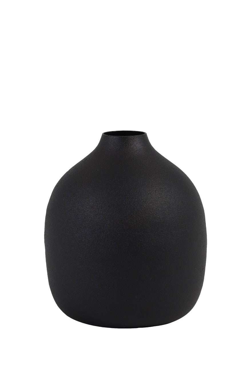 Small vase RAYAT - Ø9x10 cm - matt black
