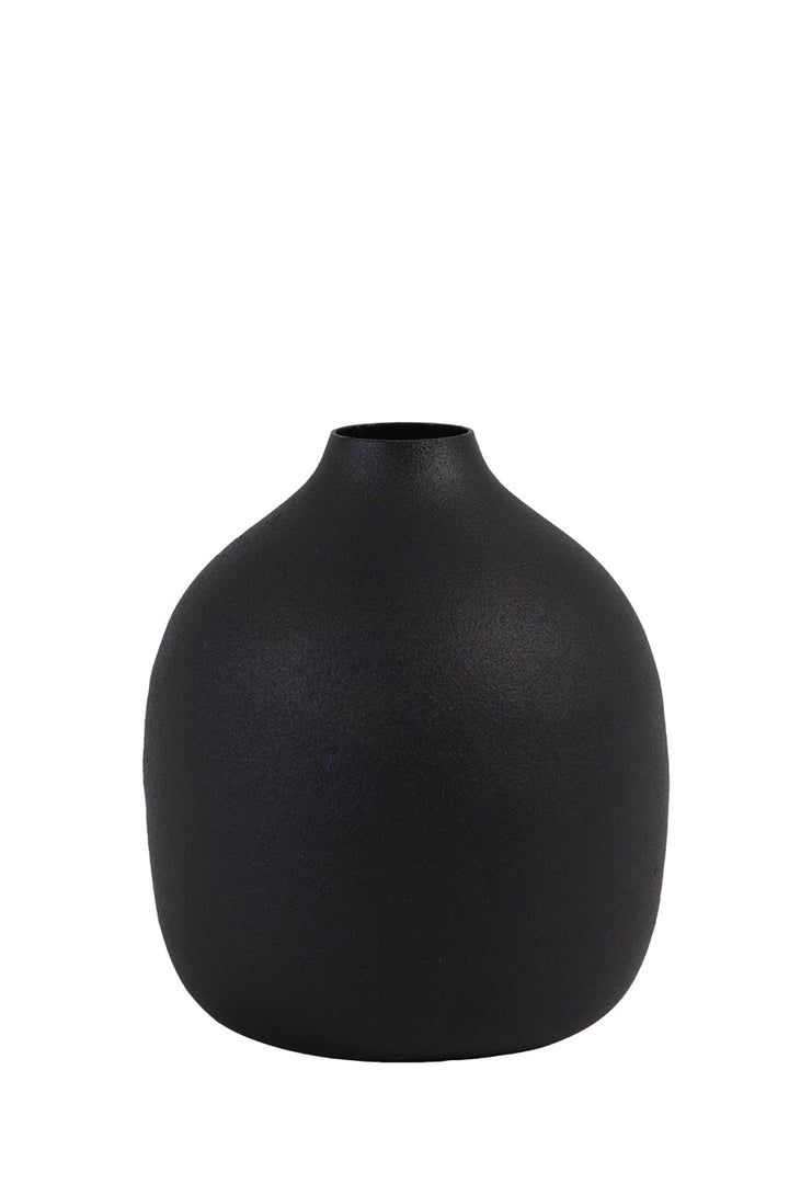 Small vase RAYAT - Ø9x10 cm - matt black