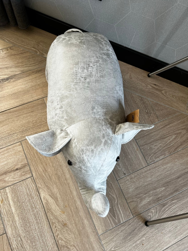 Krukje olifant grijs - 62x27x30cm