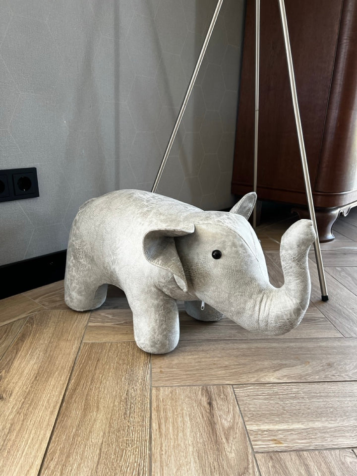 Krukje olifant grijs - 62x27x30cm