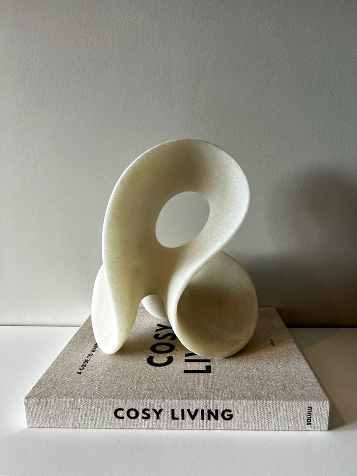 Ornament ZAINO - 19.5x14.5x23 cm - cream