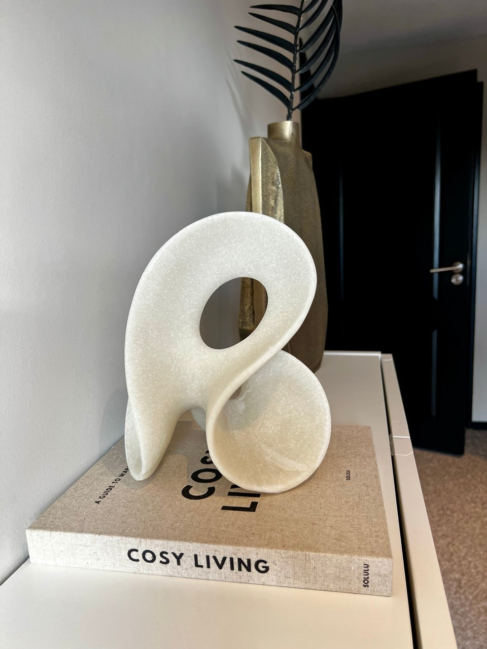 Ornament ZAINO - 19.5x14.5x23 cm - cream