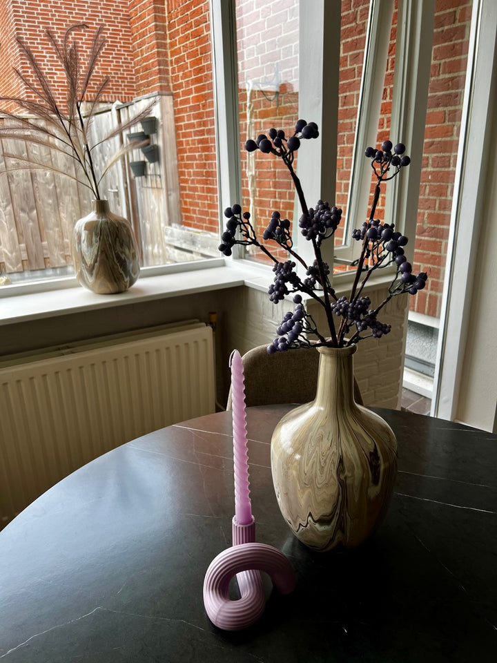 Tak met besjes - 50 cm hoog - Zwart of Paars