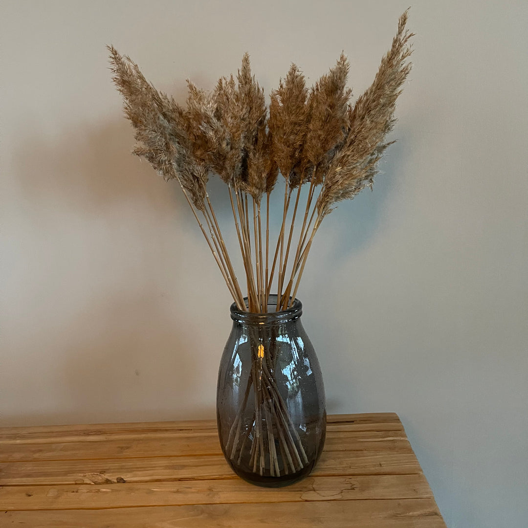 Vase recycled glass - Ø18x28cm