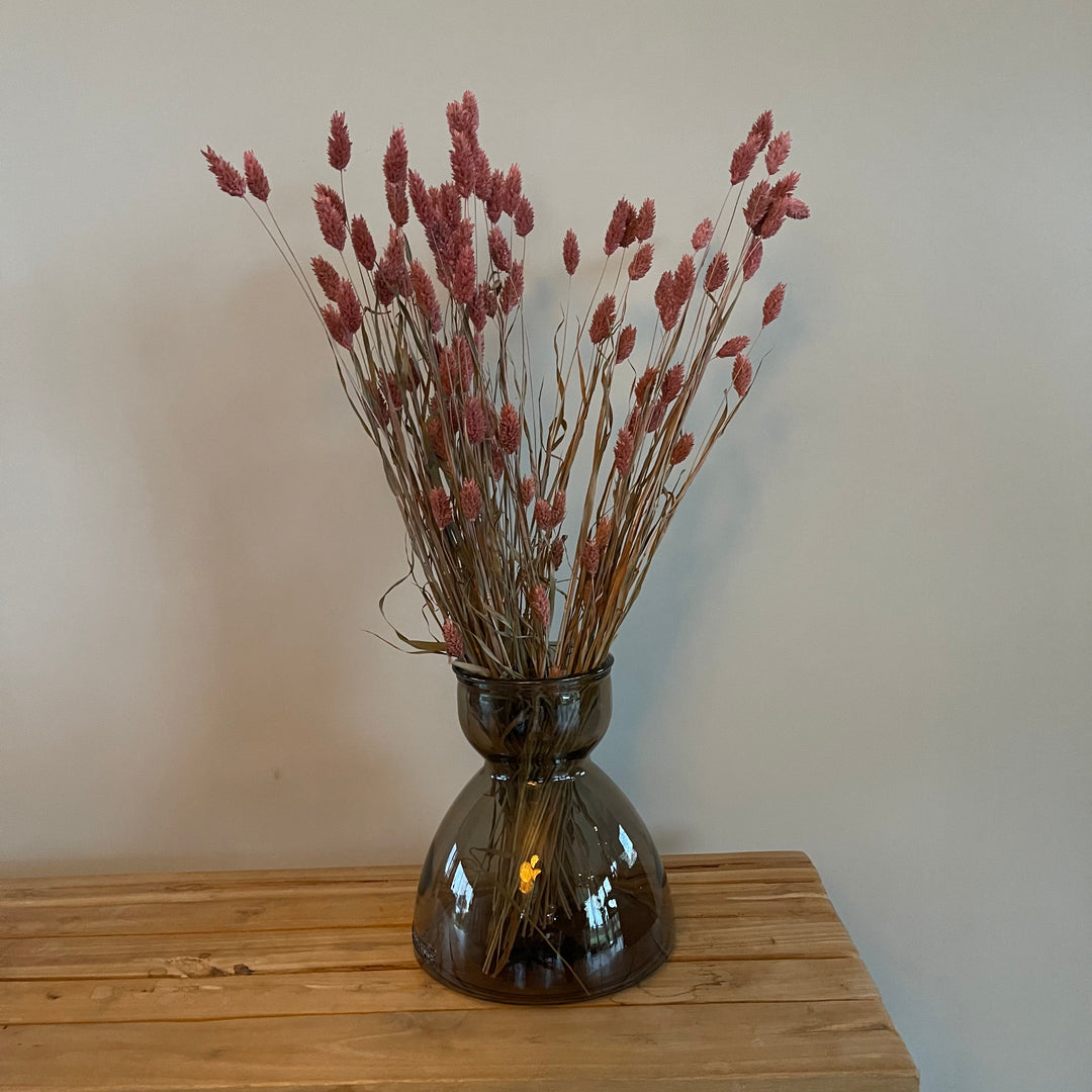 Vase recycled glass - Diabolo - Ø21.5x23cm