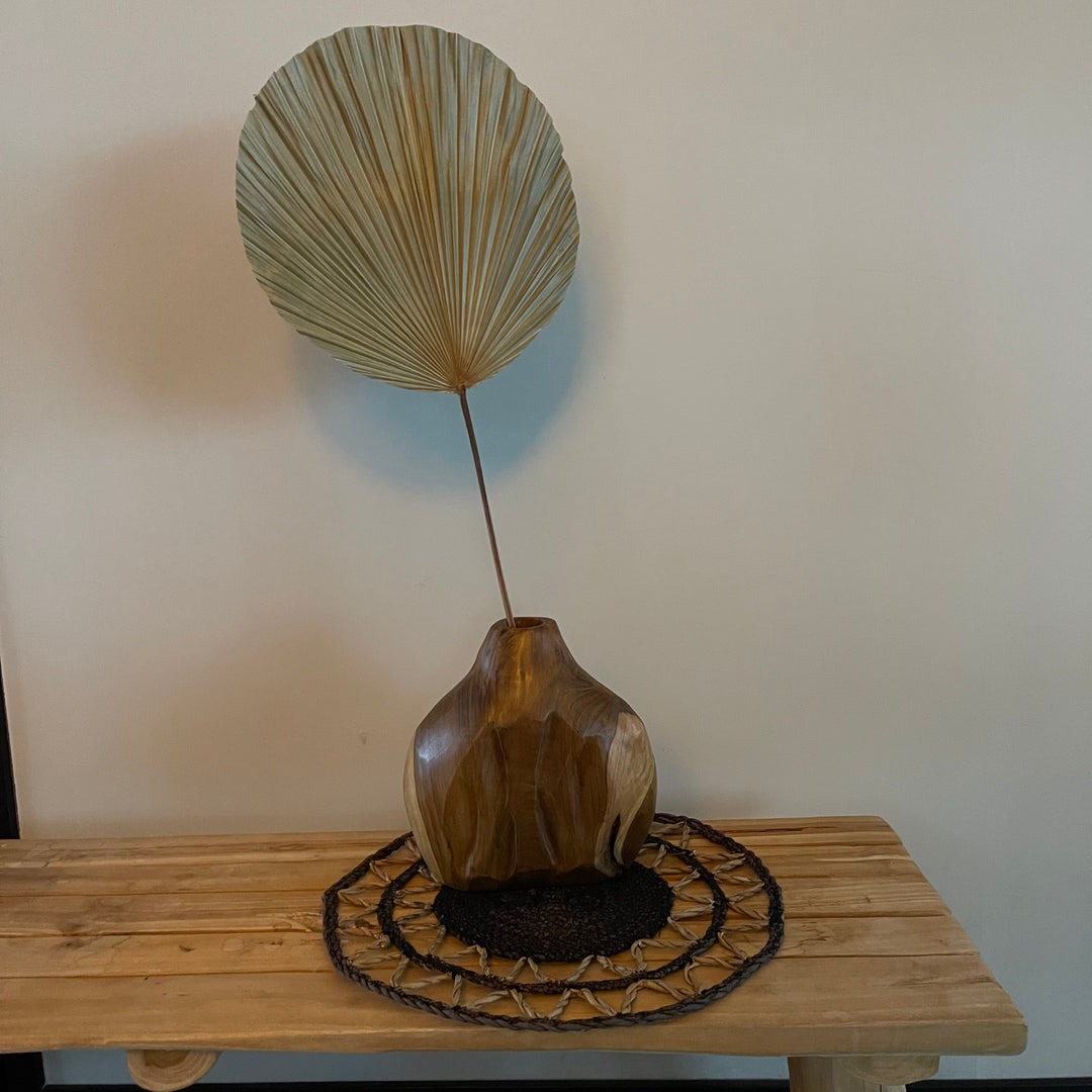 Palm leaf - natural - 60 cm high