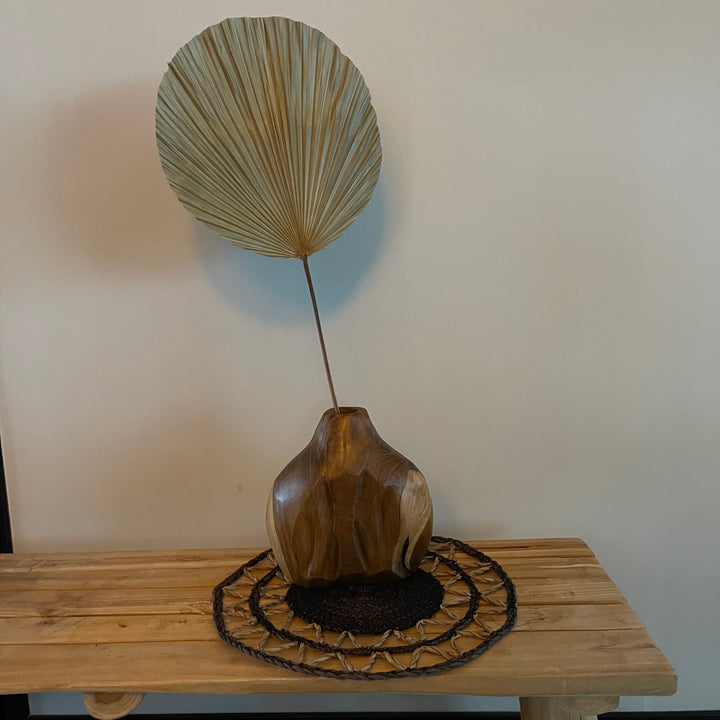 Palm leaf - natural - 60 cm high