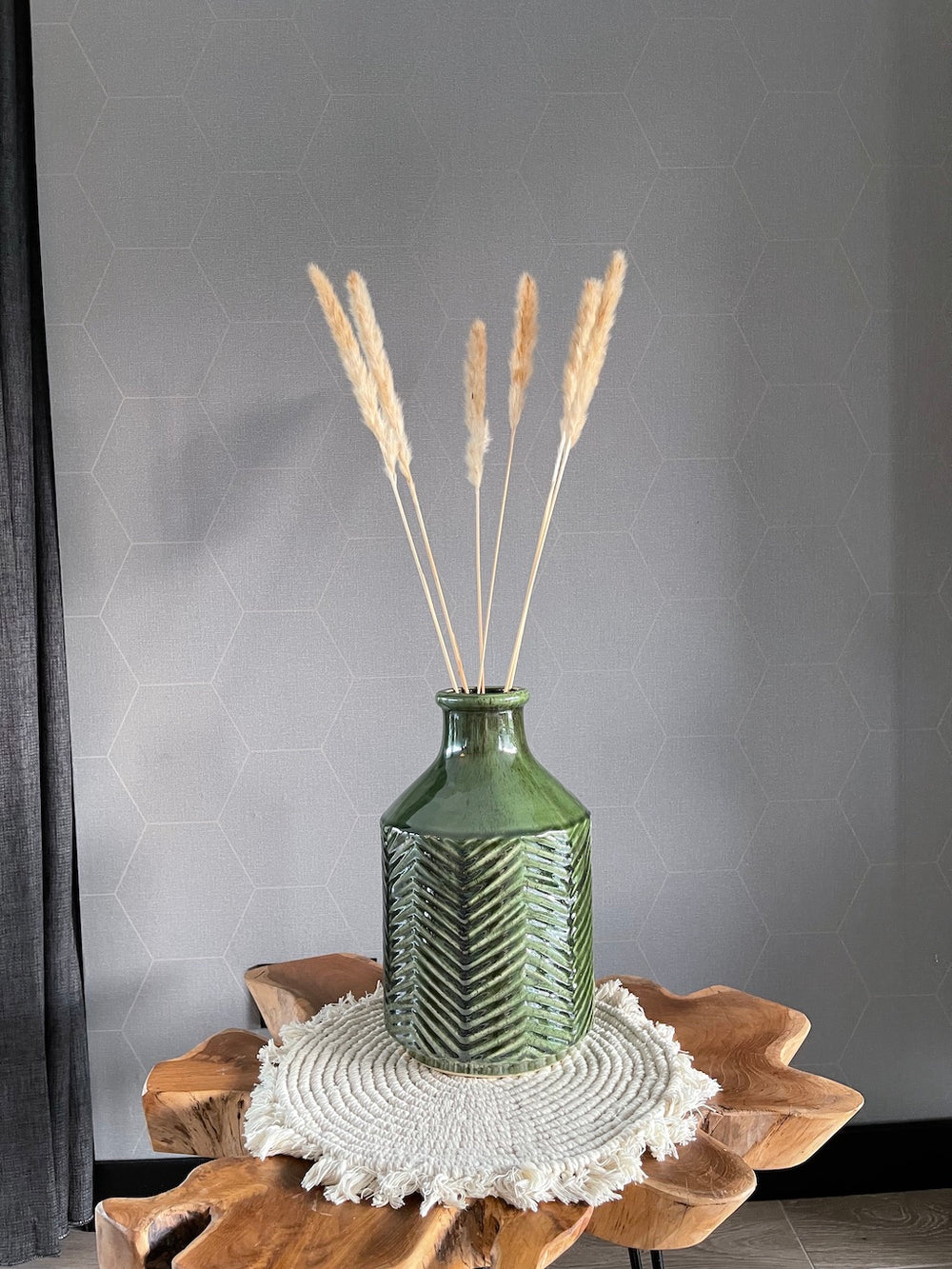 Placemat Macramé - creme - 38 cm diameter