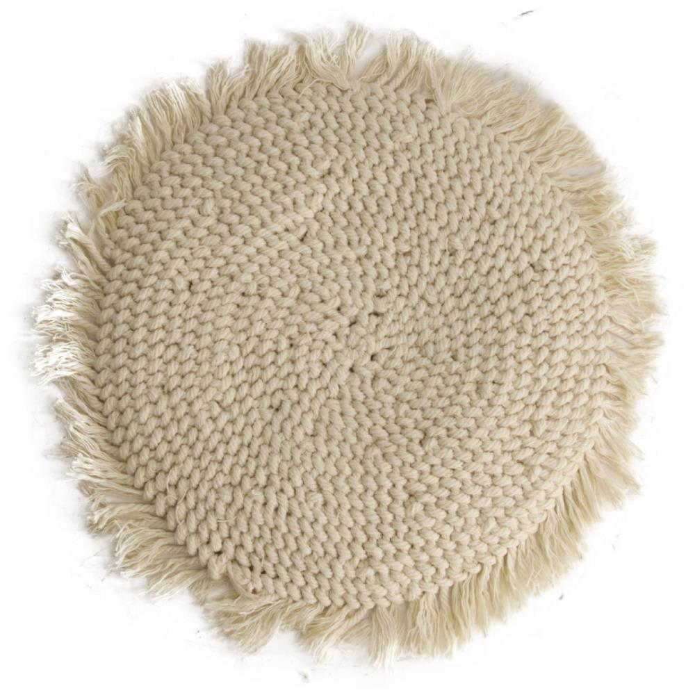 Placemat Macramé - creme - 38 cm diameter