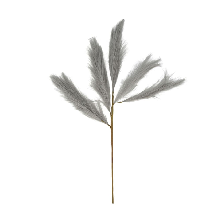 Artificial pampas Pluim - Grijs - 48 cm hoog