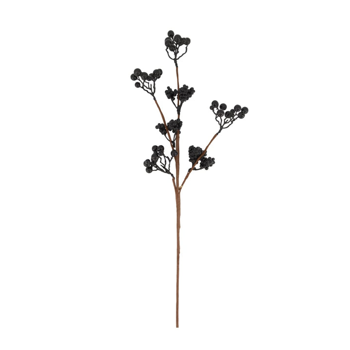 Branch with berries - 50 cm high - Black or Purple