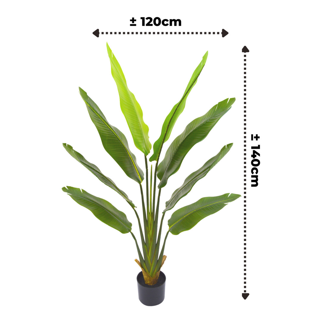 Strelitzia Kunstplant - 140cm hoog