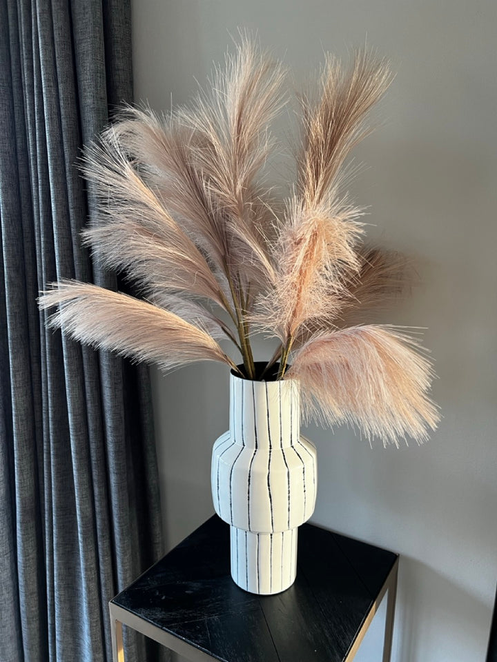 Artificial pampas Pluim - Taupe - 48 cm hoog