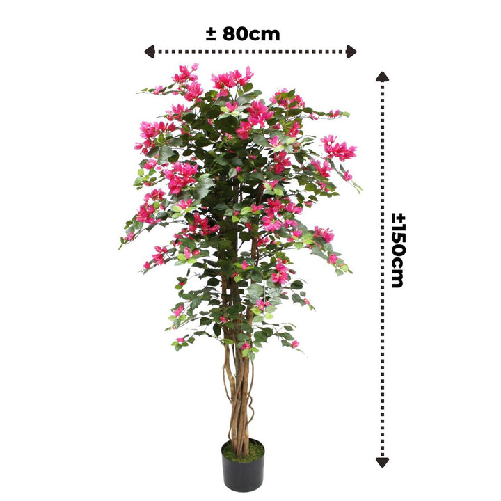 Bougainvillea Kunstplant - 150cm hoog