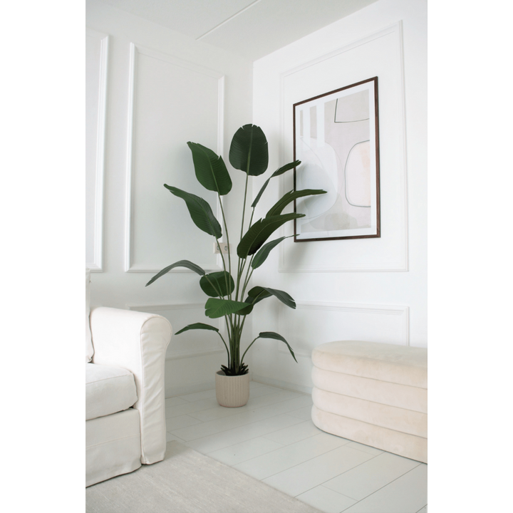 Groene Strelitzia Kunstplant - 210cm hoog