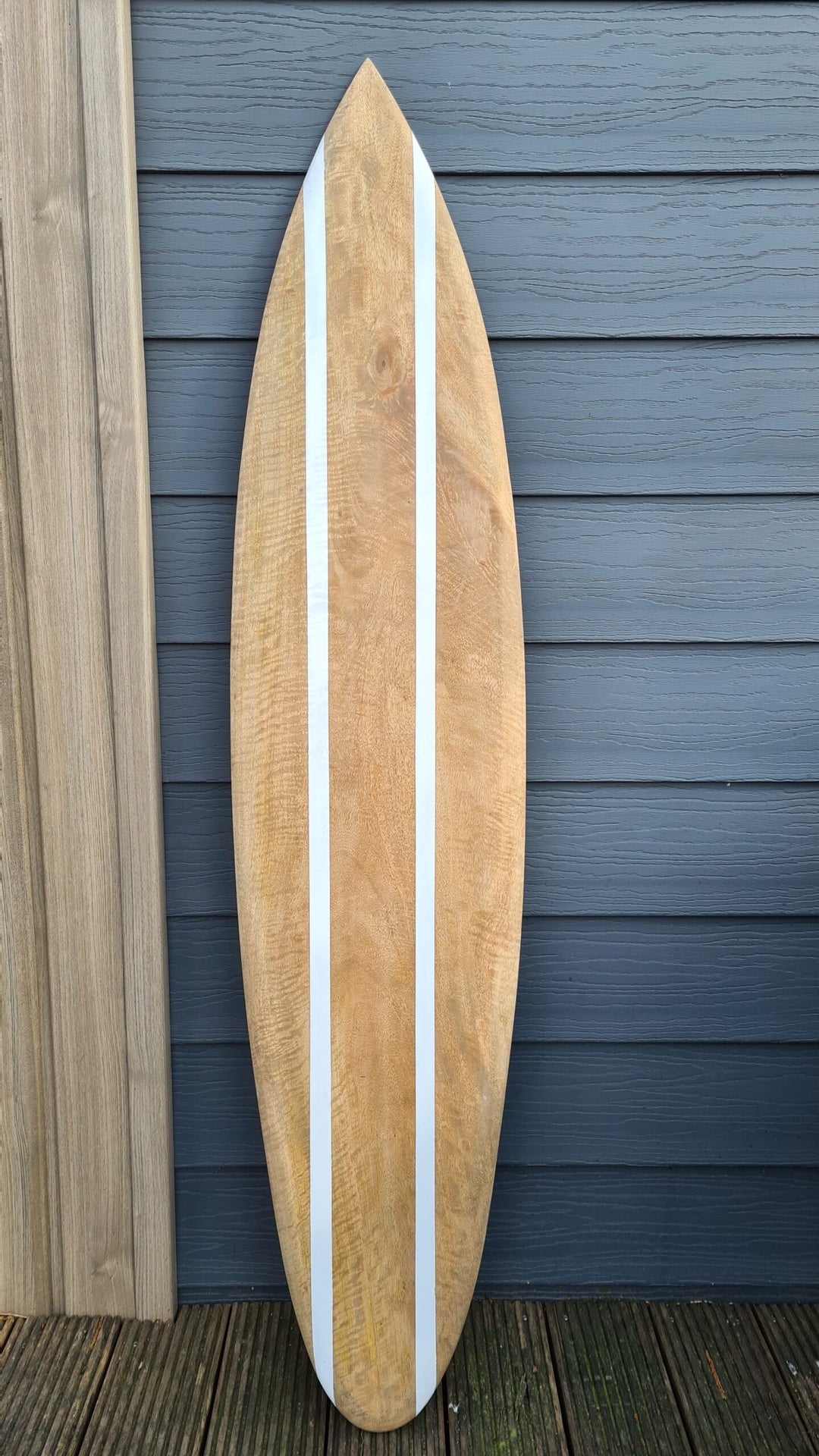Handgemaakt Bali Surfboard White Lines