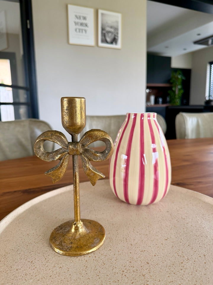 Kandelaar BOW – Metaal Goud – 2 Varianten