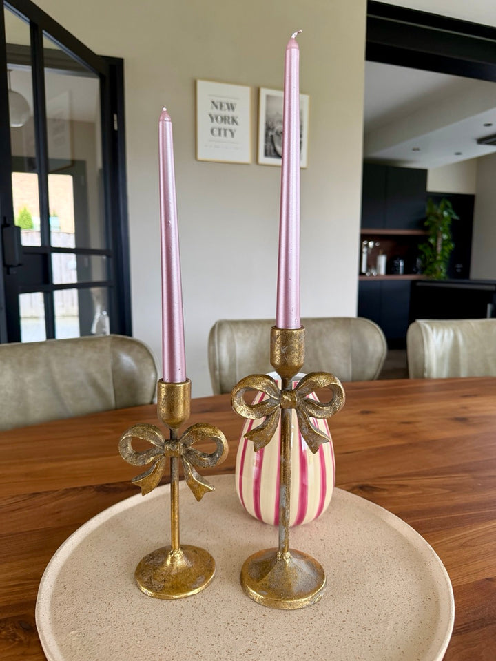 Kandelaar BOW – Metaal Goud – 2 Varianten