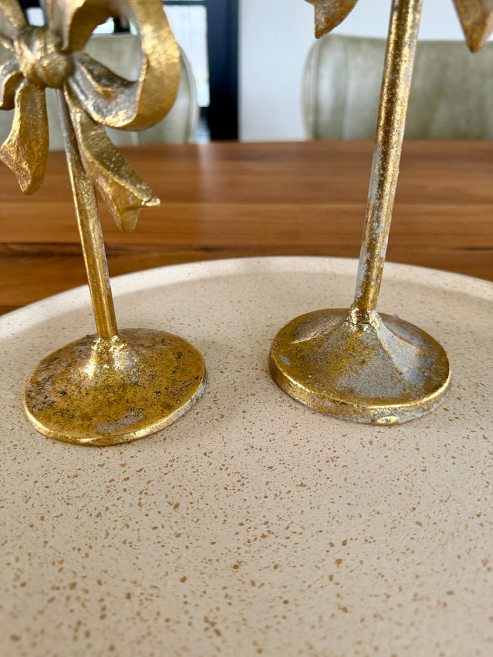 Kandelaar BOW – Metaal Goud – 2 Varianten