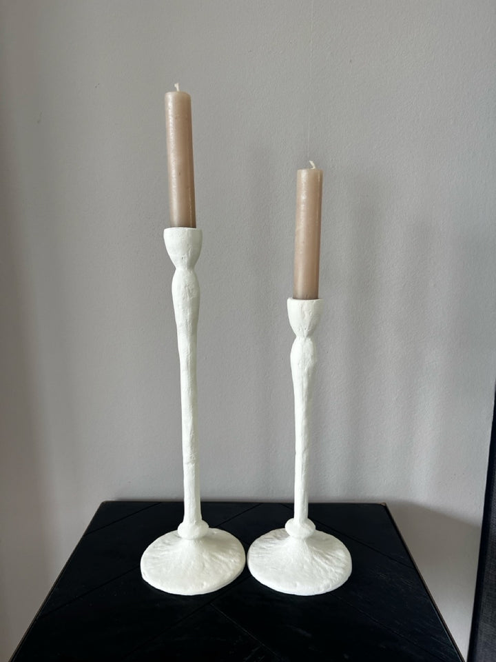 Kandelaars ASOLO - mat crème - 2 varianten