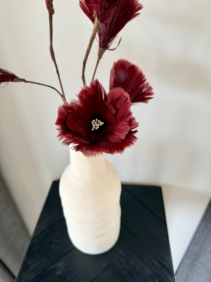 Kunstbloem Takken Velvet Bordeaux – 2 takken - 75 cm