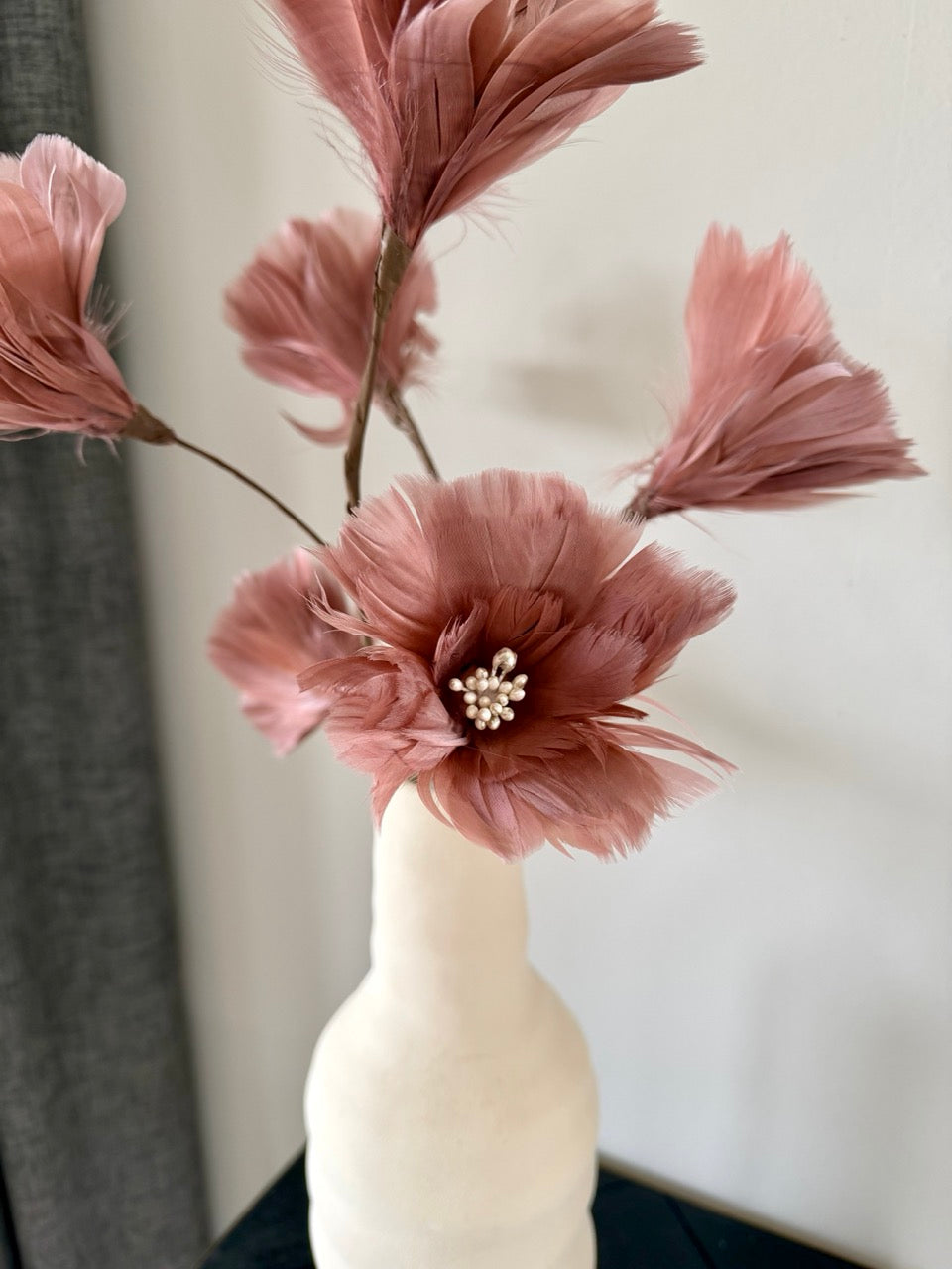 Kunstbloem Takken Velvet Peach – 2 takken - 75 cm