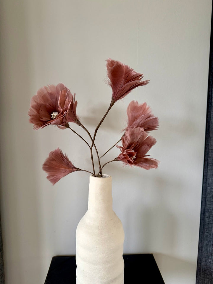 Kunstbloem Takken Velvet Peach – 2 takken - 75 cm