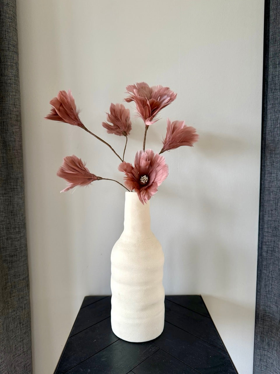 Kunstbloem Takken Velvet Peach – 2 takken - 75 cm