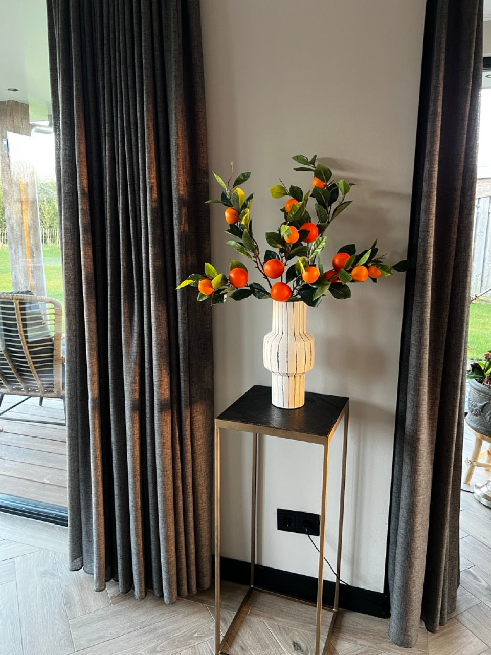 Luxe fruittak Sinaasappel - 95cm hoog