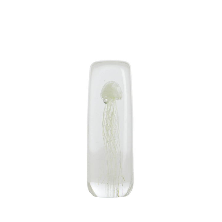 Ornament JELLYFISH - Glas crème - 2 varianten