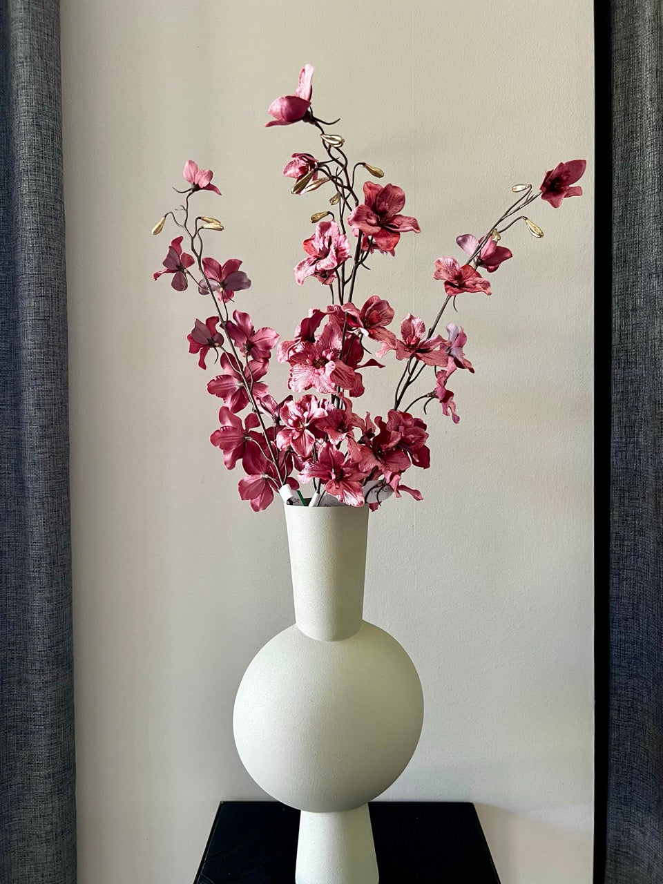 Ridderspoor (Delphinium) glamour - 87 cm hoog - Roze