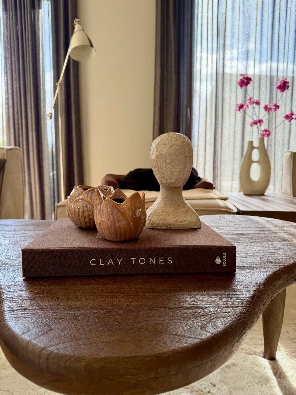 LOMUG Sandstone Sculpture Decoration for Living Room, Modern LOMUG Sandstone Sculpture Decoration for Living Room, Modern
