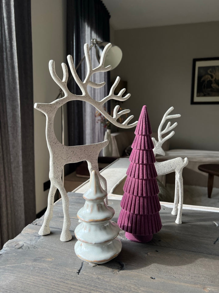 Shop the kerstlook - Winterse Look met Witte Rendieren