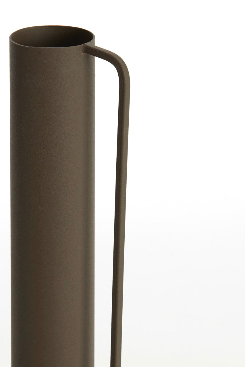 Vaas PANZANO - mat bruin - Ø12x33 cm