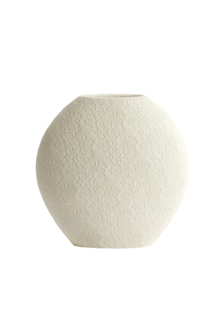 Vaas RENDA - 29,5x10x30 cm - Crème