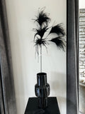 Feather plume XL - 95 cm - Black