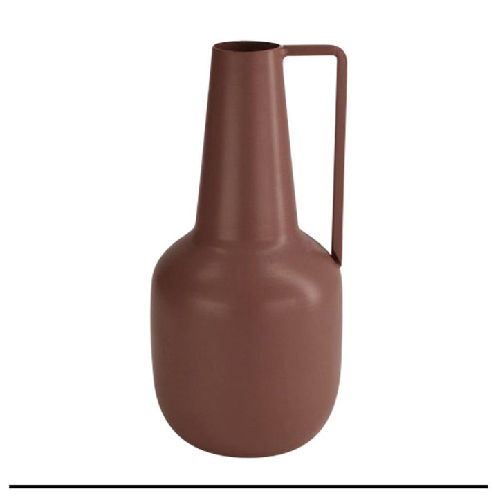 Vase “Modern Metal” - 20 cm high - Pink metal