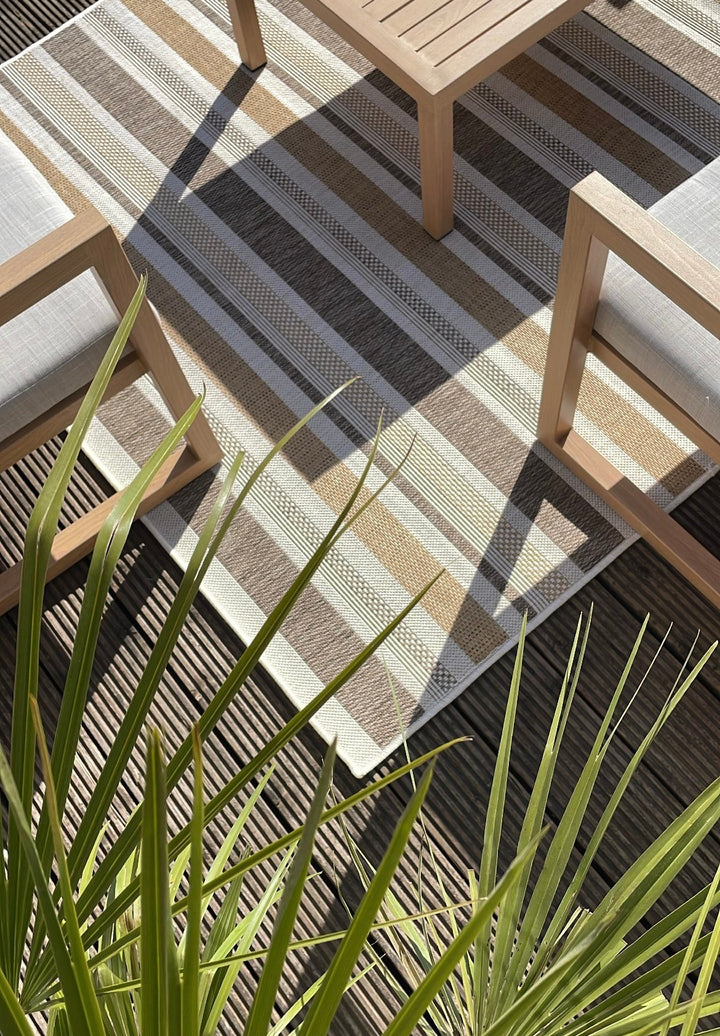 Outdoor rug - Treviso Brown/Yellow 200 x 290cm