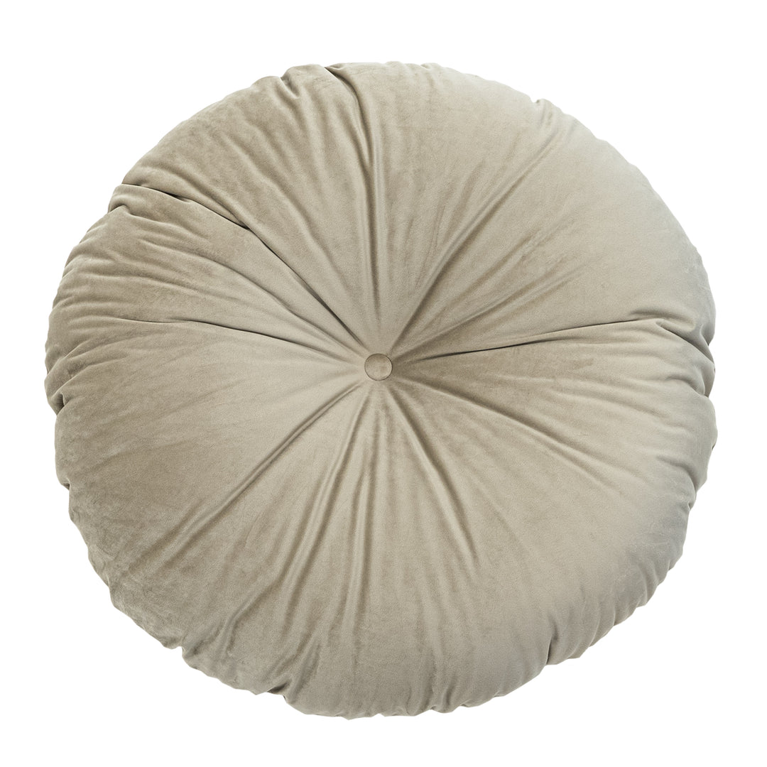 Decorative cushion - London Ø 50 cm - Taupe