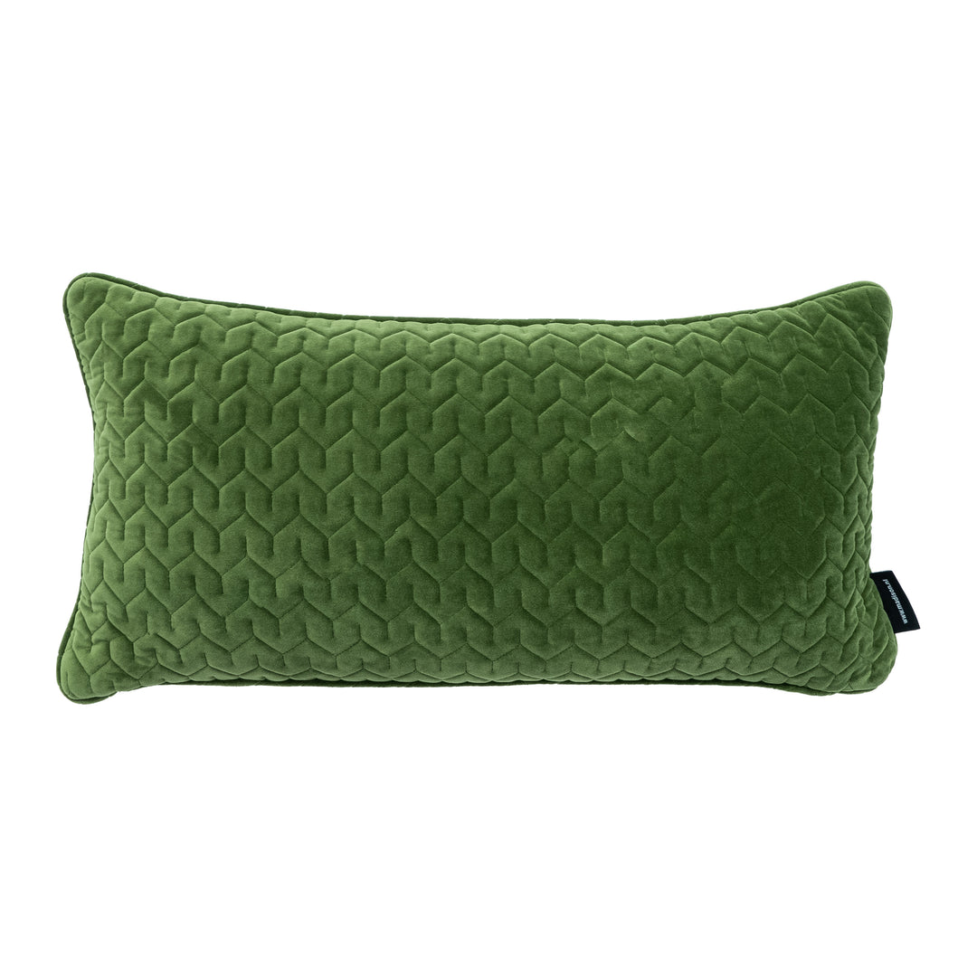 Decorative cushion - Dublin Moss green →60 cm ↑30 cm - green