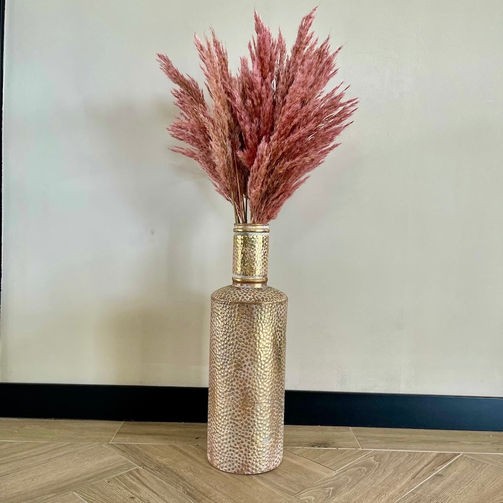 Droogbloemen - pampas pluimen - Pretty Pink 70 gram - 65 tot 75 cm