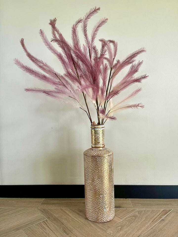 Vaas “Bubble gold” - 53 cm hoog - antique gold