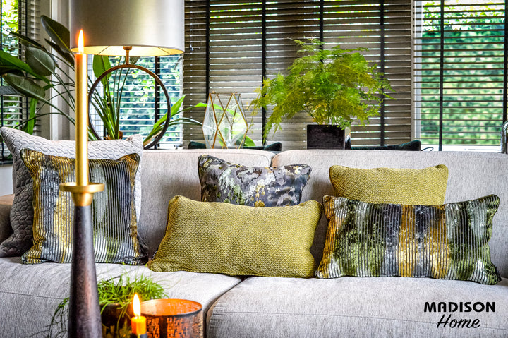 Decorative cushion - Atlanta Green →60 cm ↑30 cm - green