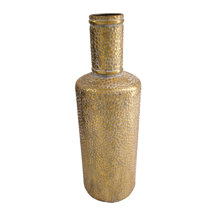 Vaas “Bubble gold” - 53 cm hoog - antique gold