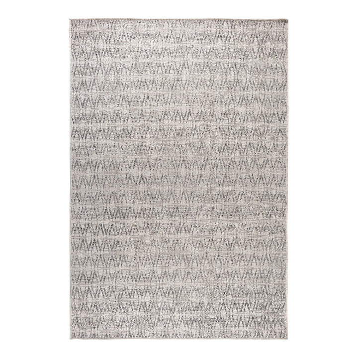 Outdoor rug - Fermo Light Gray/Anthracite 160 x 230cm